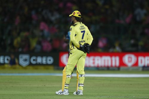 MS Dhoni during IPL 2023 (Image Credits: Getty Images)