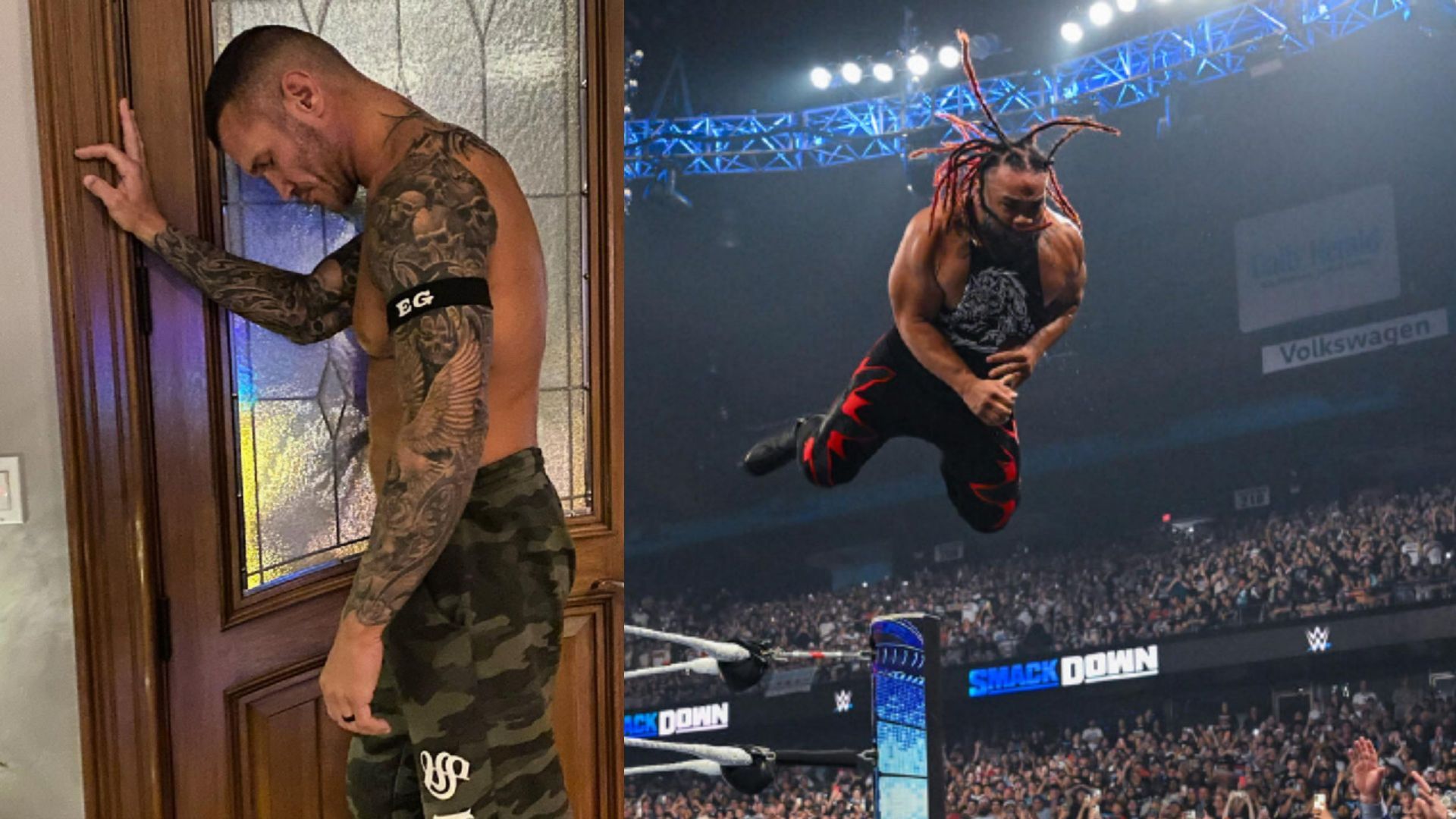 WWE में किरदार और सेहत पर ध्यान देना होता है (Photos: Randy Orton Instagram and WWE.com)