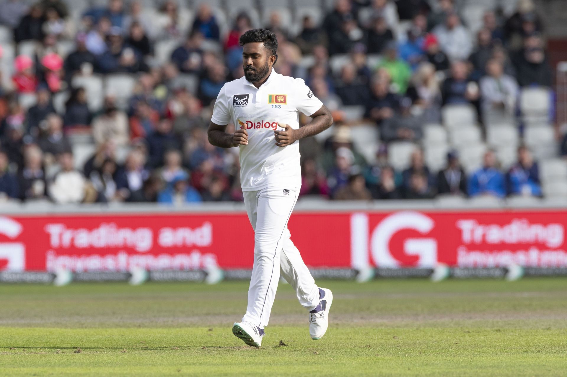 Asitha Fernando picked up six wickets in the first Test against England in Manchester.