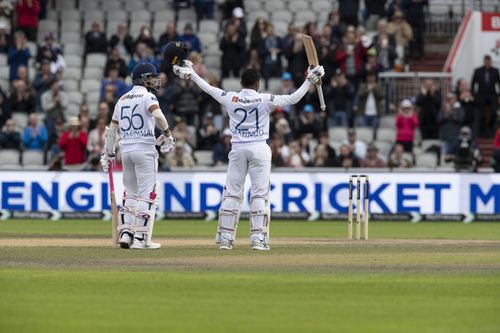 Batting at number seven, Kamindu Mendis scored a brilliant century against England in Manchester