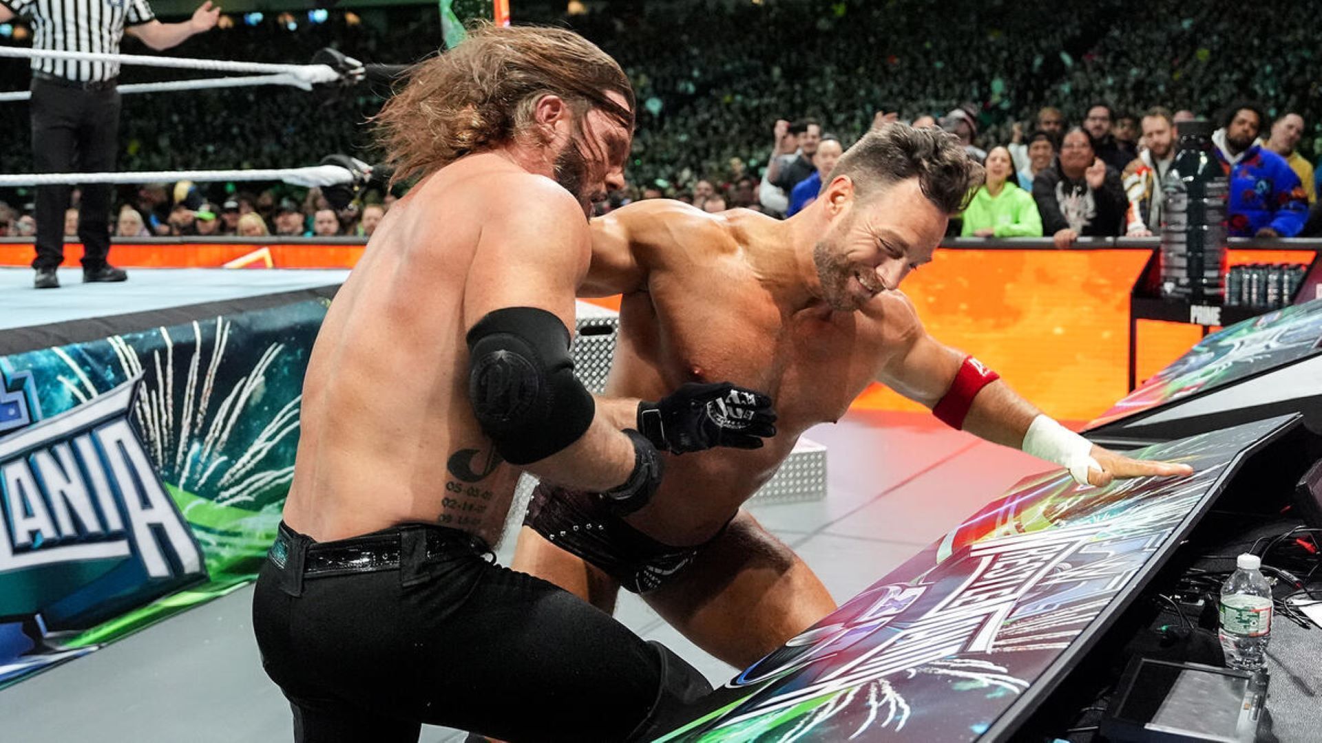 LA Knight&#039;s fortunes have risen after beating AJ Styles at WrestleMania 40. {Image Credit: WWE.com}