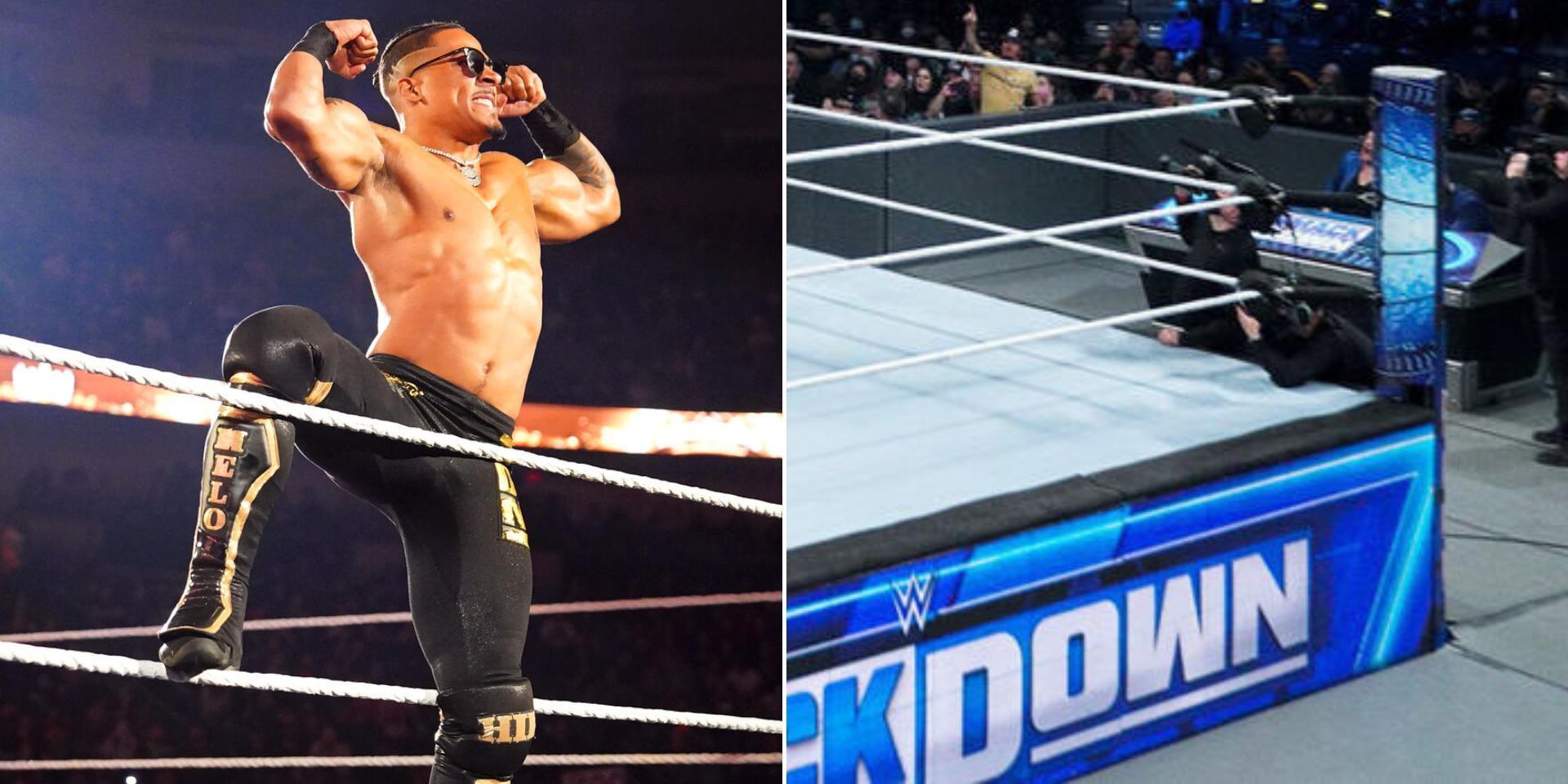 Carmelo Hayes is a former NXT Champion (Images via WWE.com)