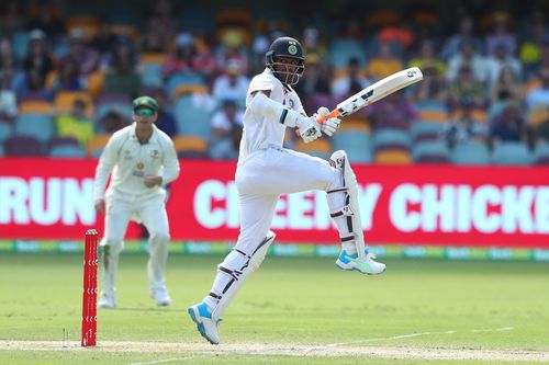 Washington Sundar during the 2021 Gabba Test (Image Credits: Getty Images)