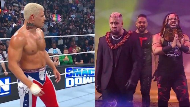 WWE SmackDown रिजल्ट्स: Roman Reigns के भाई का बड़ा ऐलान, ब्लडलाइन ने की 4 रेसलर्स की जबरदस्त पिटाई