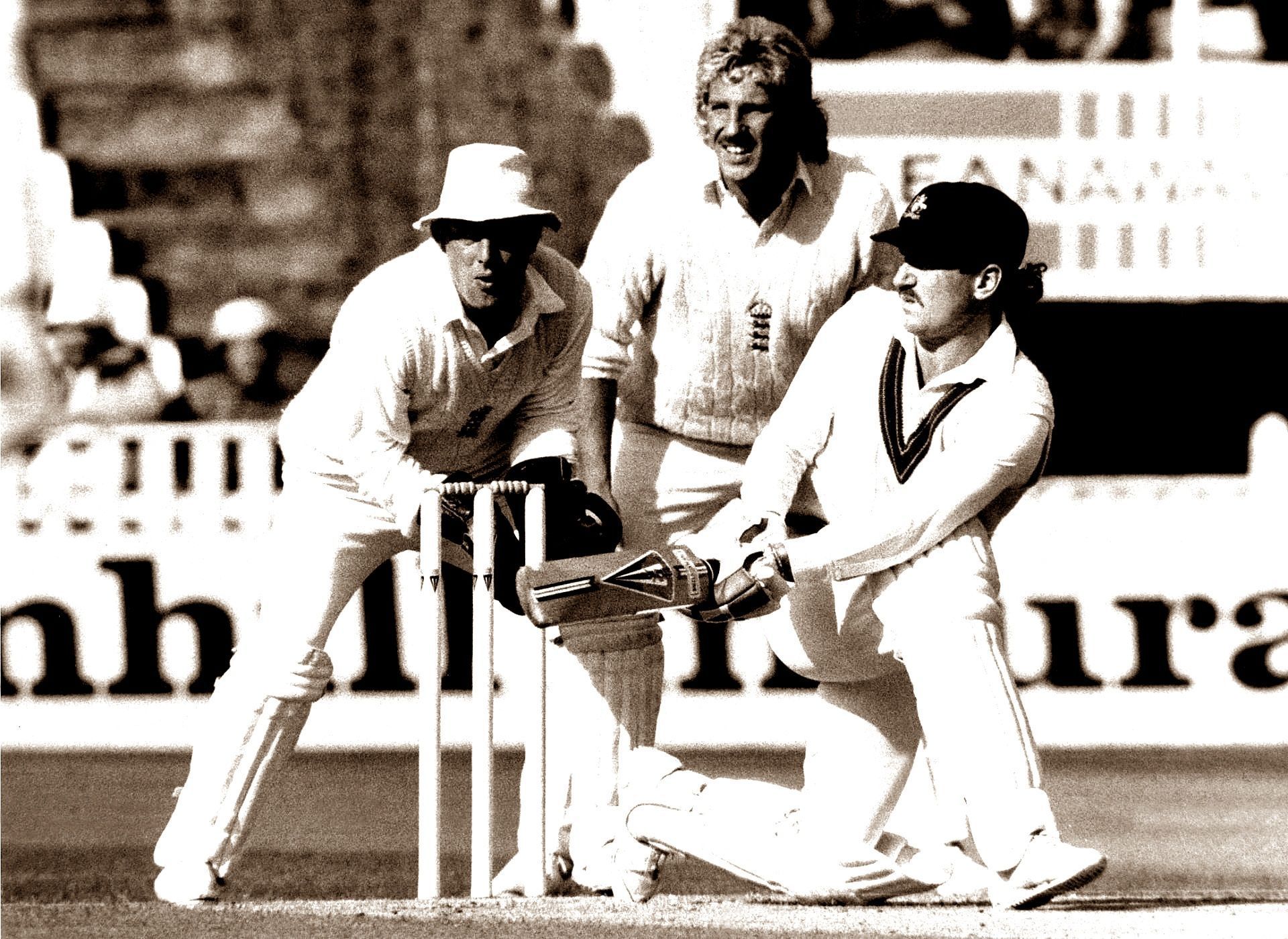 Allan Border was the first batter to notch up 11000 Test runs. (Image Credits: Getty Images)