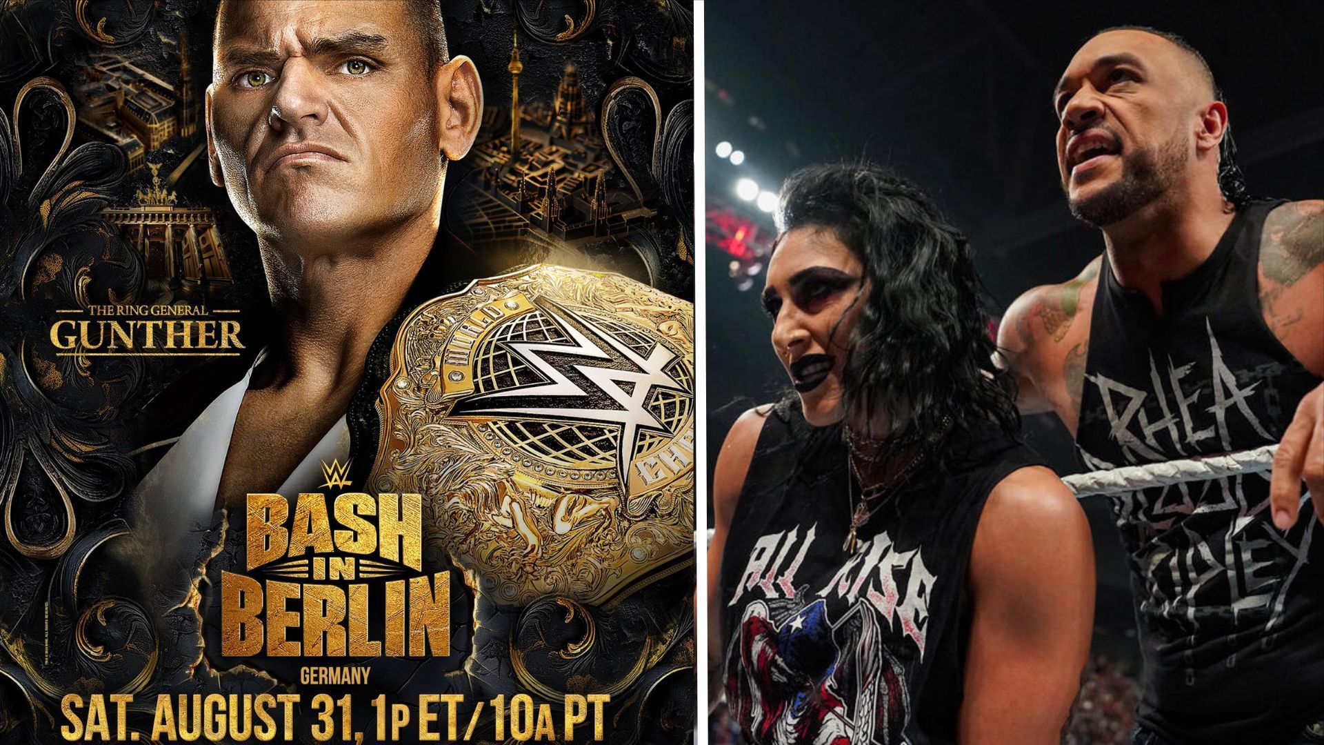 WWE Bash in Berlin will be on August 31, 2024 [Image Credits: Triple H on X and WWE.com]