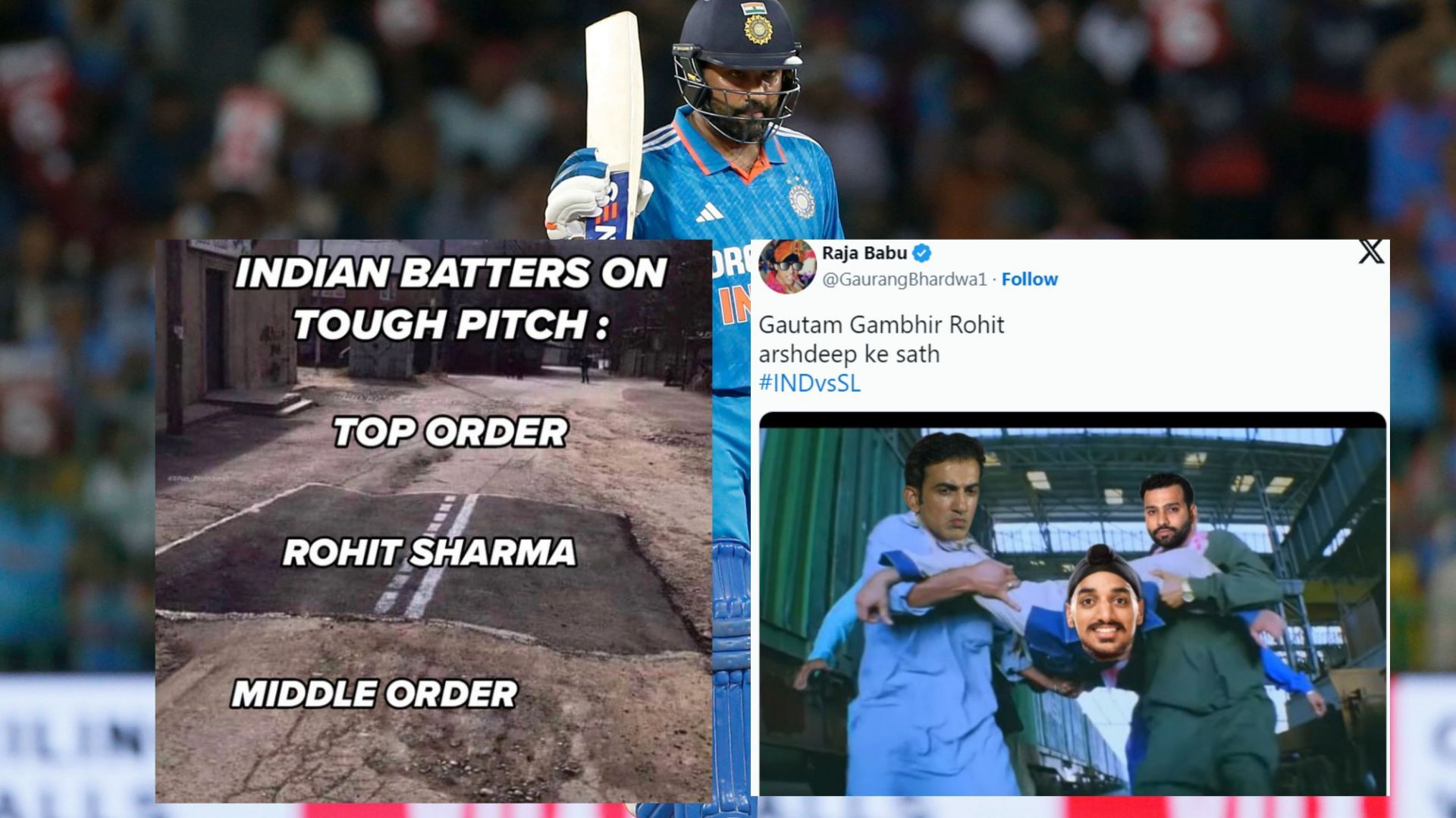 Fans react after India