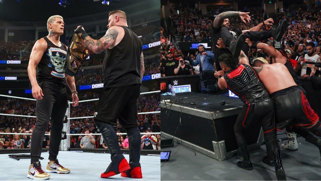 WWE SmackDown, Roman Reigns, Jacob Fatu, Bloodline, Kevin Owens, Cody Rhodes,