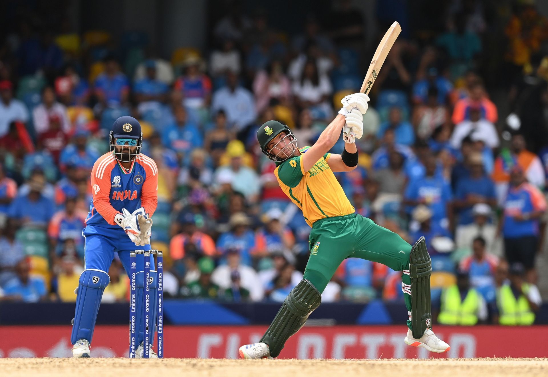 Stubbs took the attack to the Indian bowlers in the 2024 T20 World Cup final [Credit: Getty]