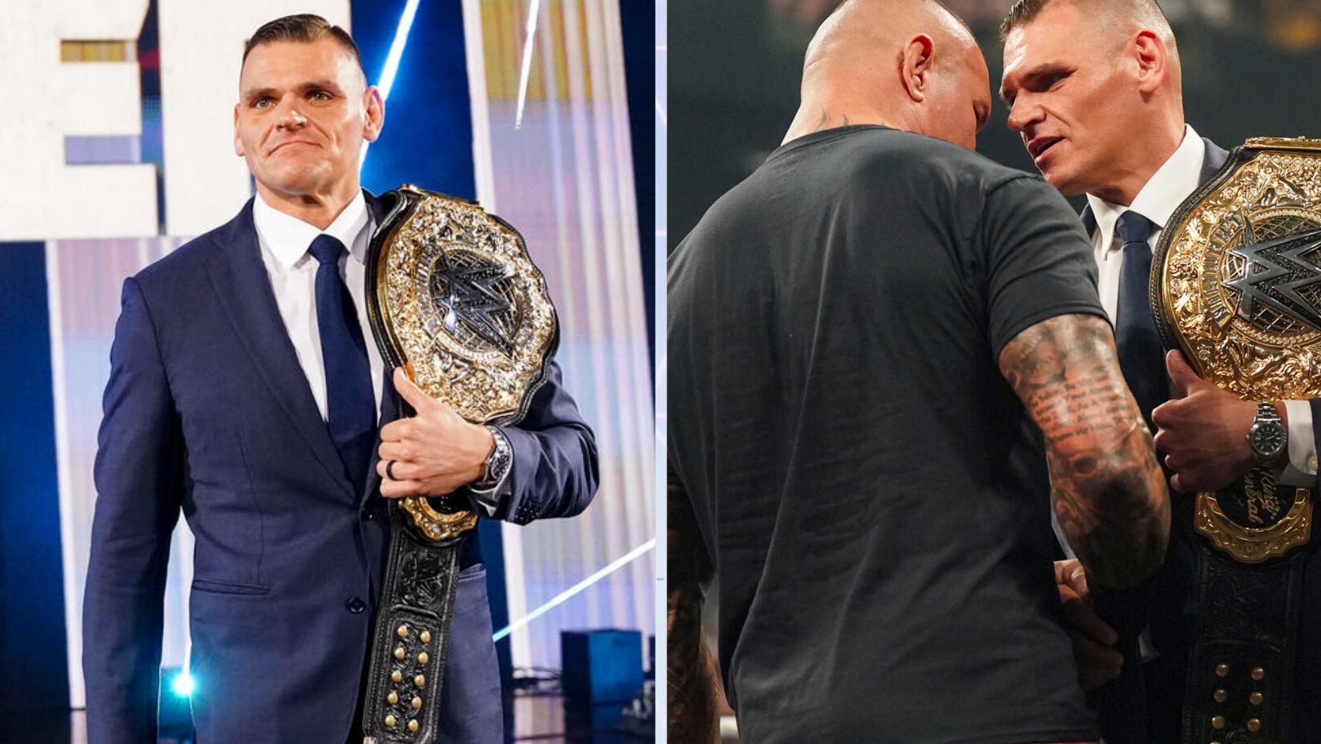 Gunther dethroned Damian Priest at SummerSlam 2024. [Images Source: WWE.com]