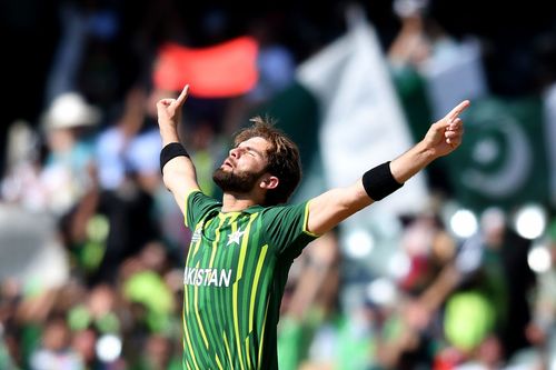 Shaheen Shah Afridi in action for Pakistan (File image via Getty)