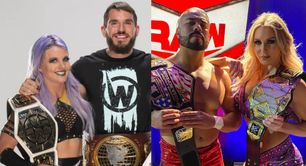 3 मौजूदा कपल जो एक ही समय पर WWE में चैंपियन रहे हैं