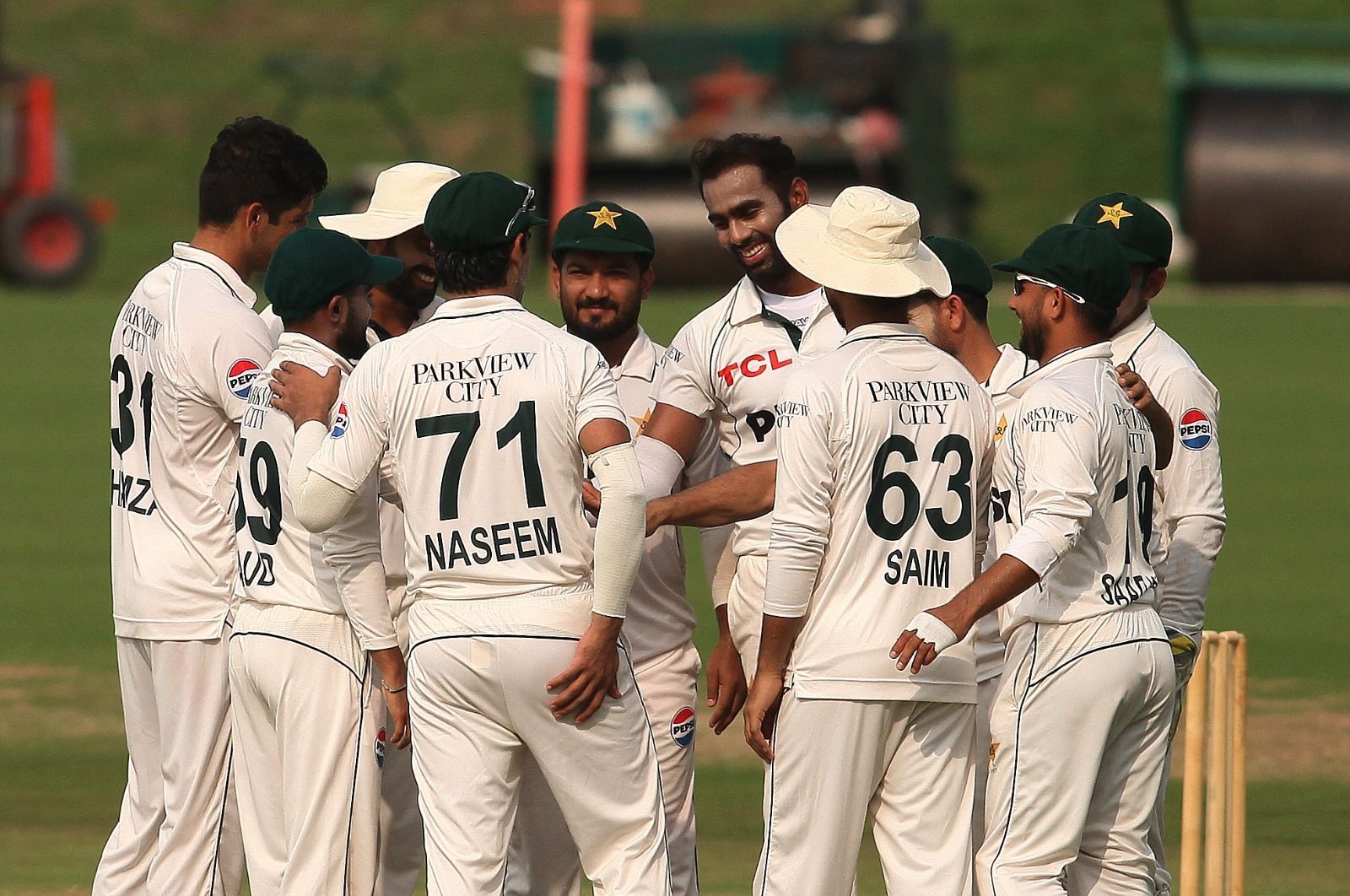 The Pakistan national cricket team (Credits: Twitter)