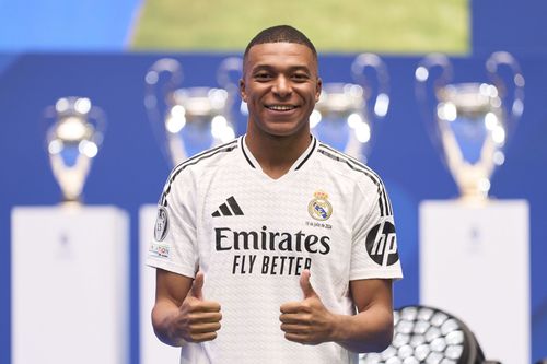 Real Madrid Unveils New Signing Kylian Mbappe - Source: Getty