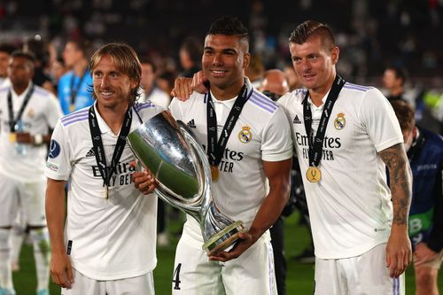 Casemiro won countless trophies alongside the iconic duo (Image - Getty)