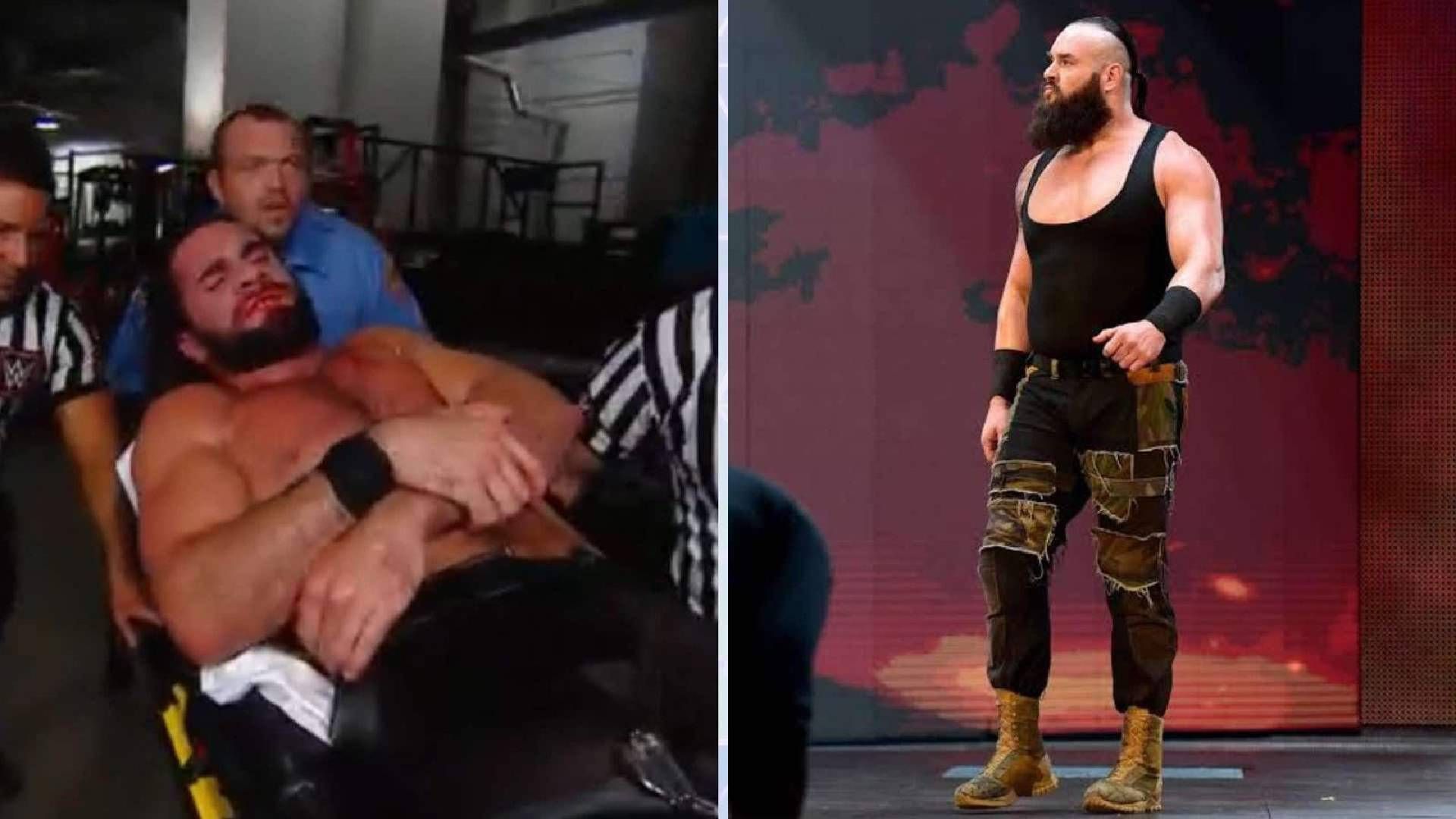 Seth Rollins and Braun Strowman