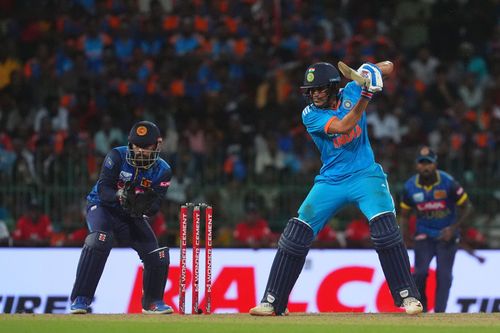 Shubhman Gill in action against Sri Lanka in the 2nd ODI (file image via Getty)