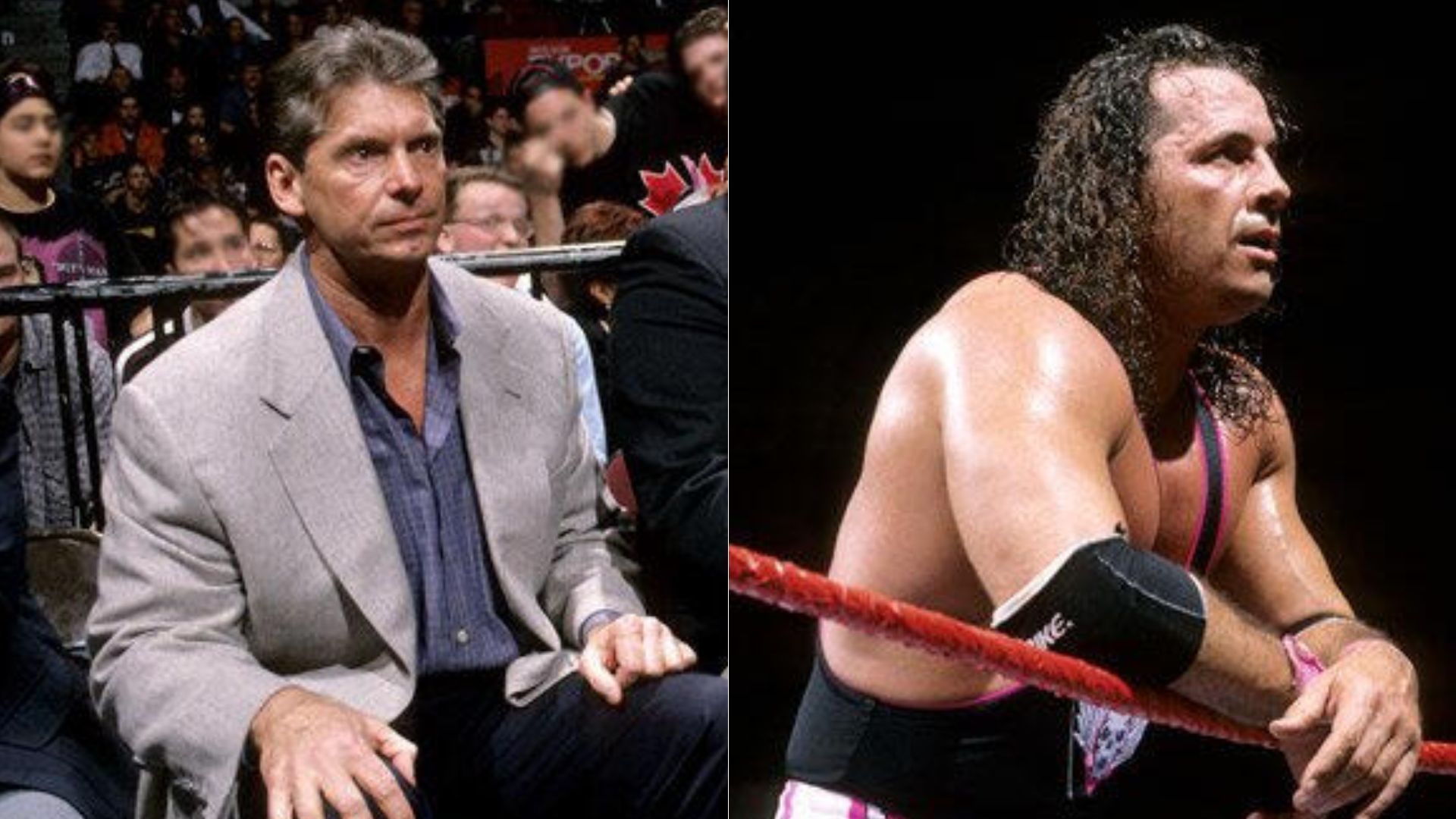 Former WWE Chairman Vince McMahon (left); Bret Hart (right) [Image Credits: wwe.com]