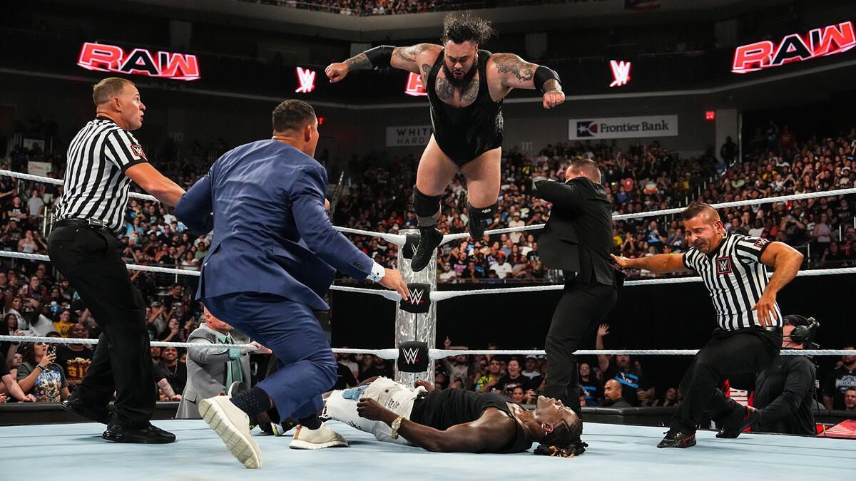 Bronson Reed attacked R-Truth on RAW [Image Credit: wwe.com]