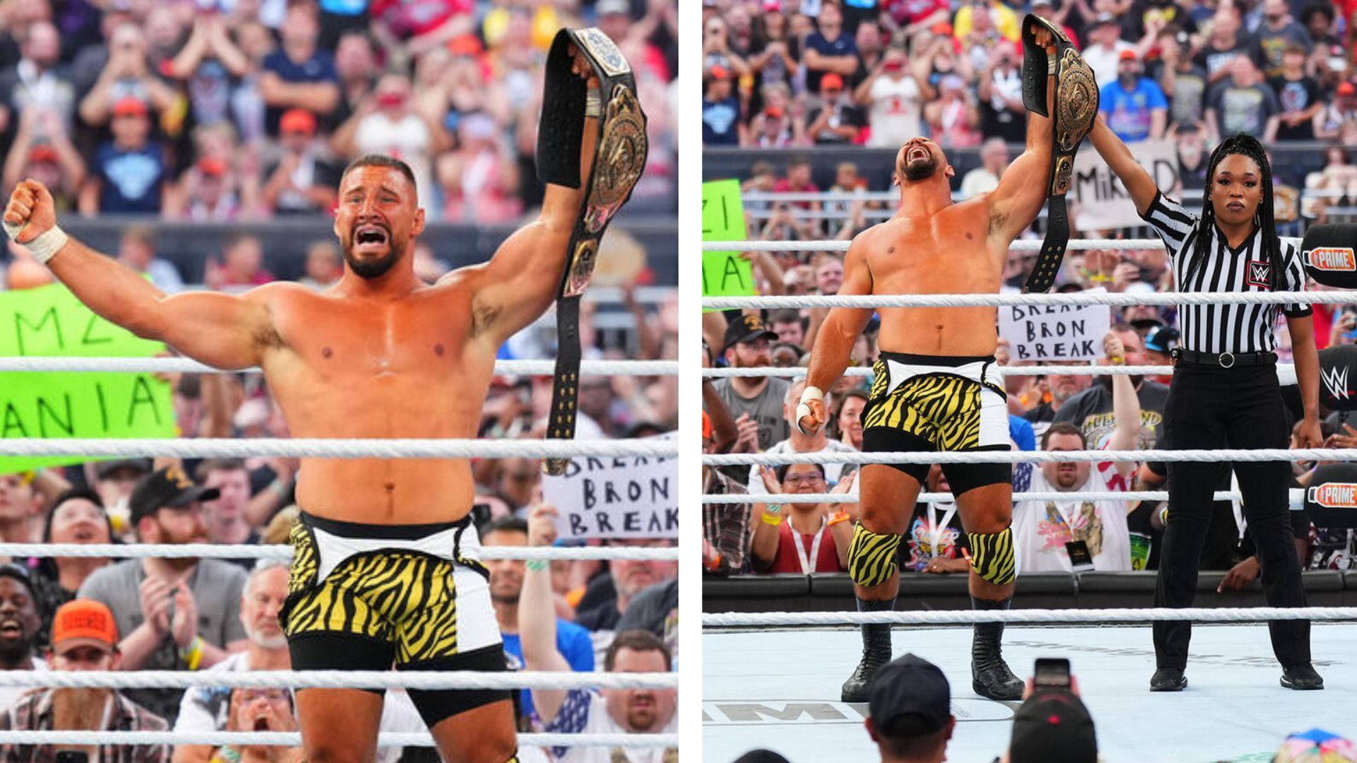 Breakker picked up a major win at SummerSlam. [Photos: WWE.com]