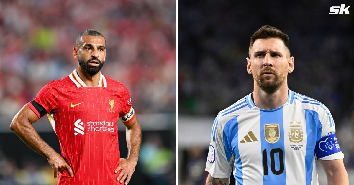 Mohamed Salah heaped praise on Lionel Messi
