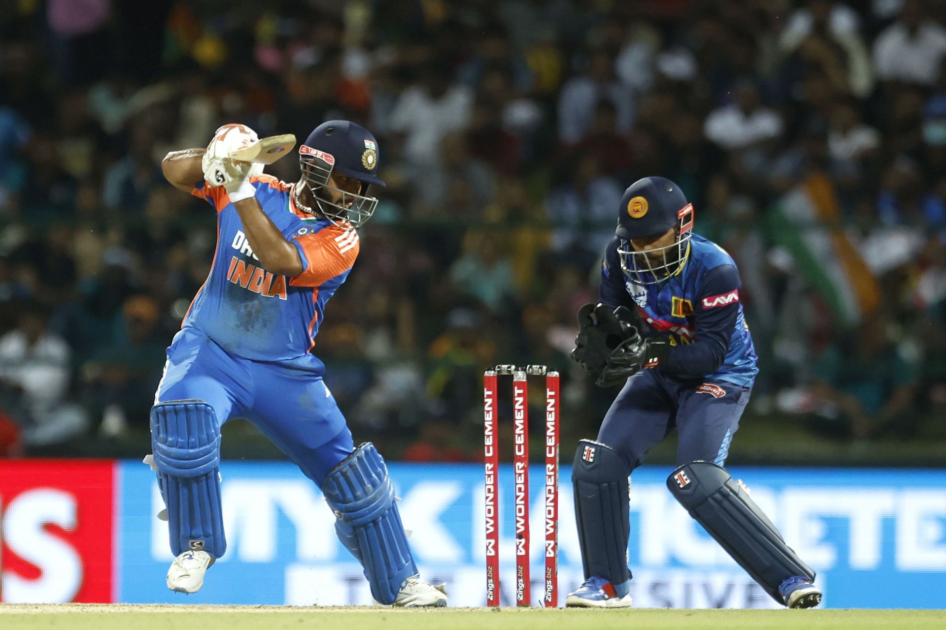 Rishabh Pant in action for Team India (File image via Getty)