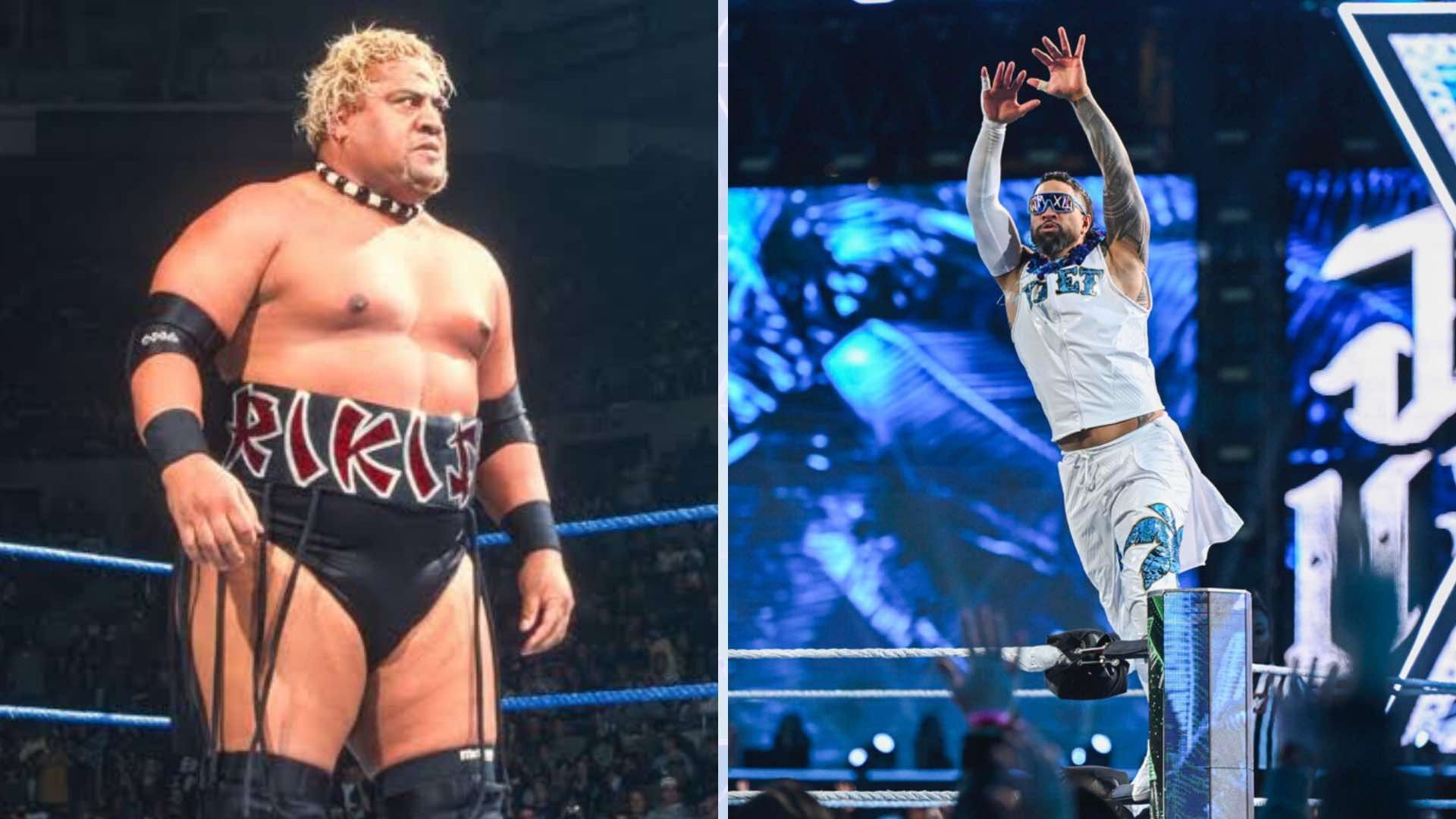 WWE legend Rikishi Fatu (left) and WWE Superstar Jey Uso (right) [Image Credits: WWE.com]