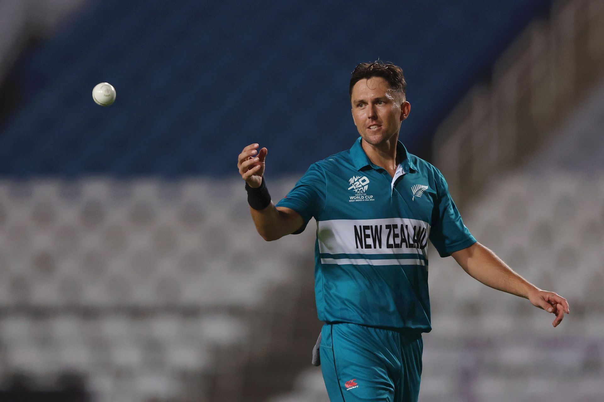 New Zealand’s seasoned left-arm pacer Trent Boult (Image Credits: Getty Images)