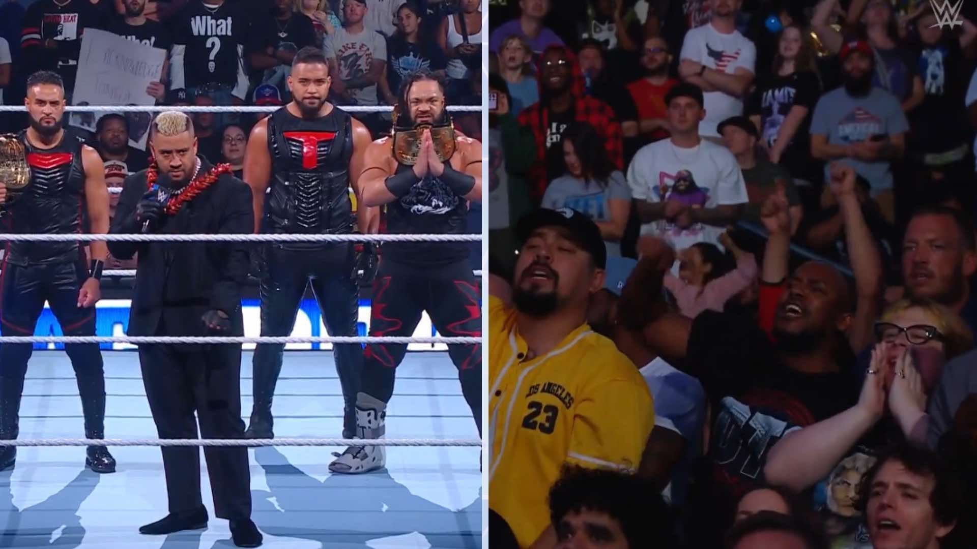 Bloodline member receives backlash during WWE SmackDown after