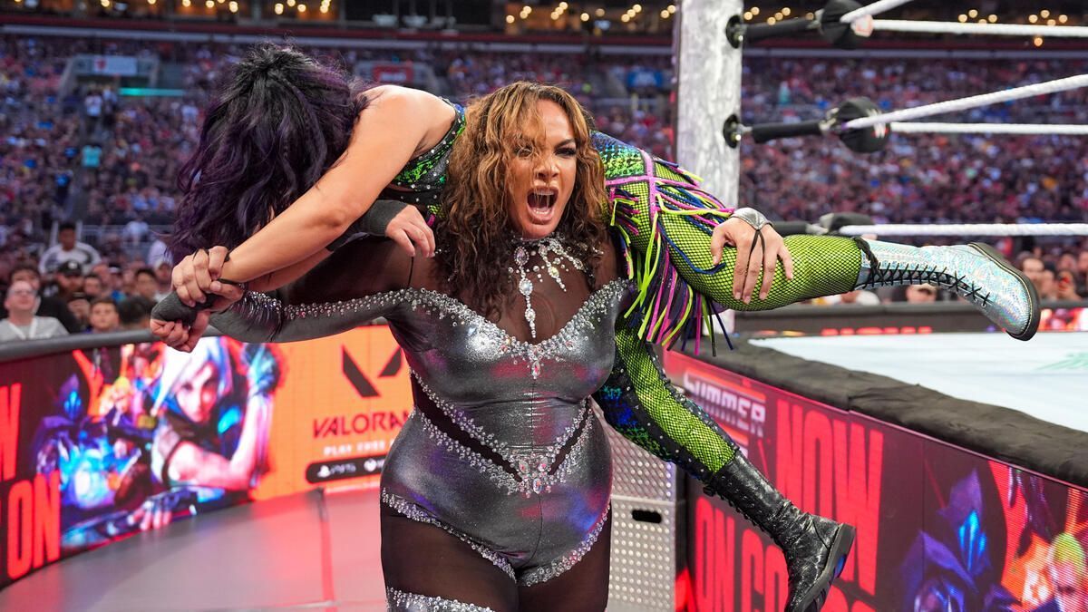 Nia Jax dominated Bayley. [Image credits: wwe.com]