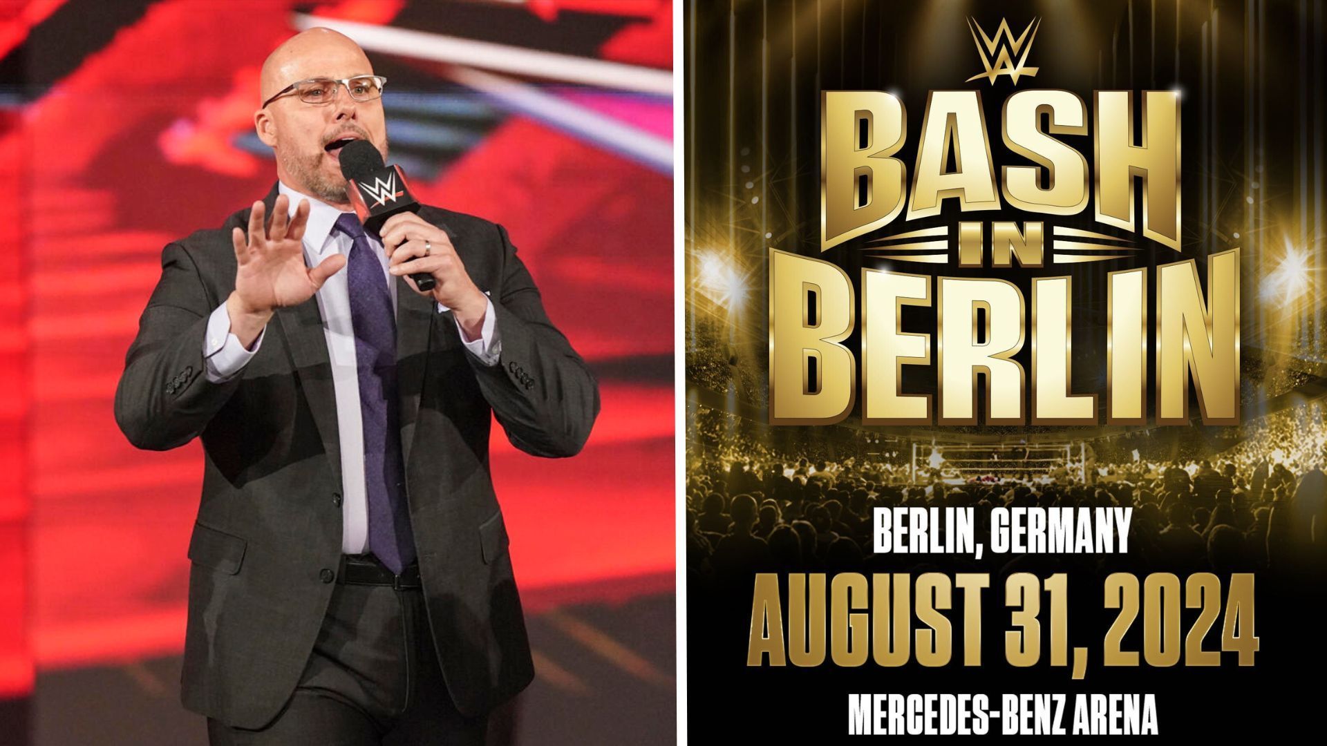 Bash in Berlin will take place on August 31, 2024 [Image Credit: WWE.com and WWE