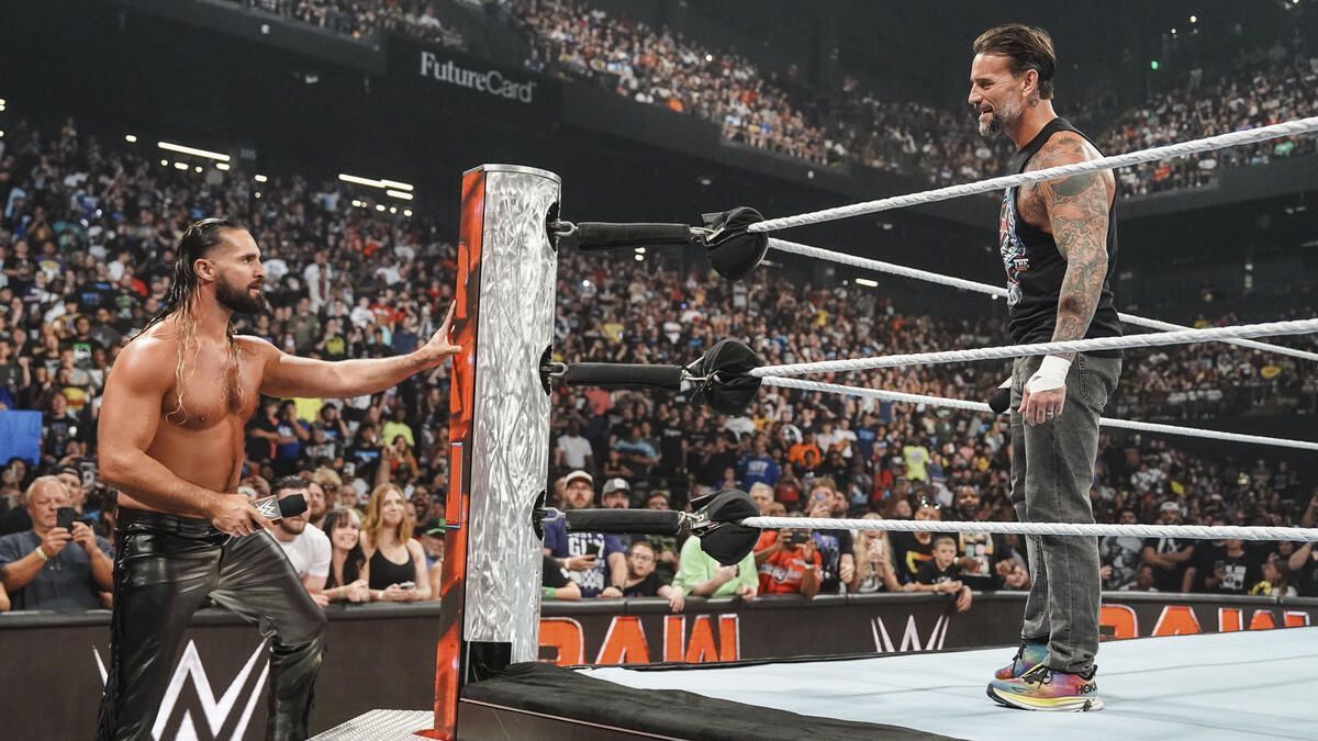 CM Punk and Seth Rollins (Photo credit: WWE.com)