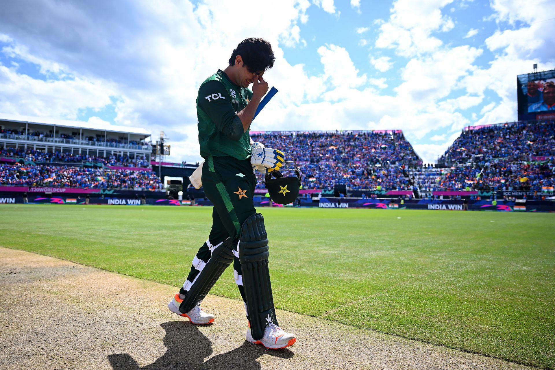 India v Pakistan - ICC Men&#039;s T20 Cricket World Cup West Indies &amp; USA 2024 - Source: Getty