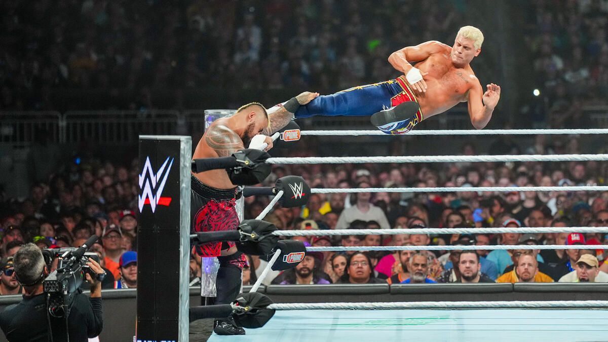 Cody Rhodes (right) &amp; Solo Sikoa (left) [Image credits: wwe.com]
