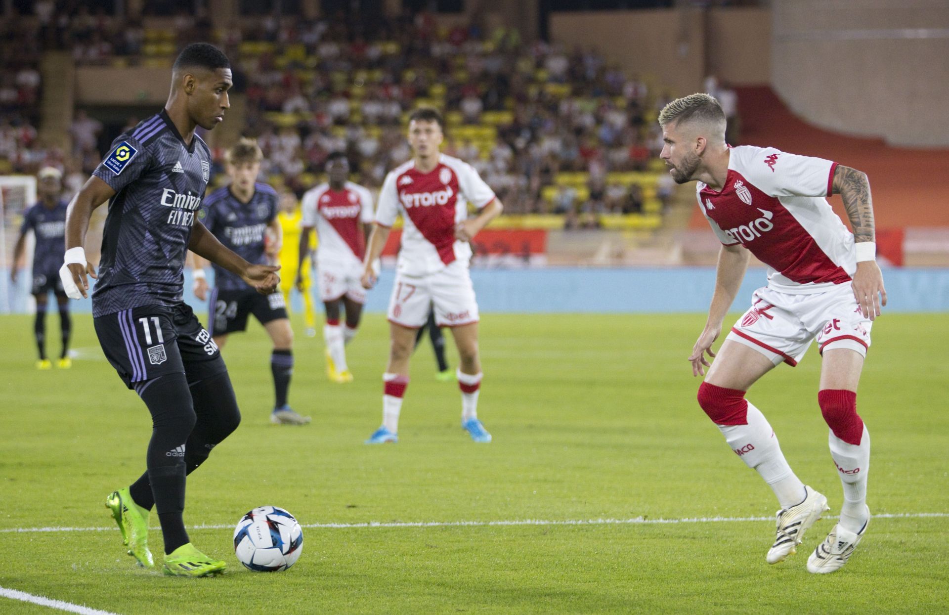 AS Monaco - Olympique Lyonnais Football Match... - Source: Getty