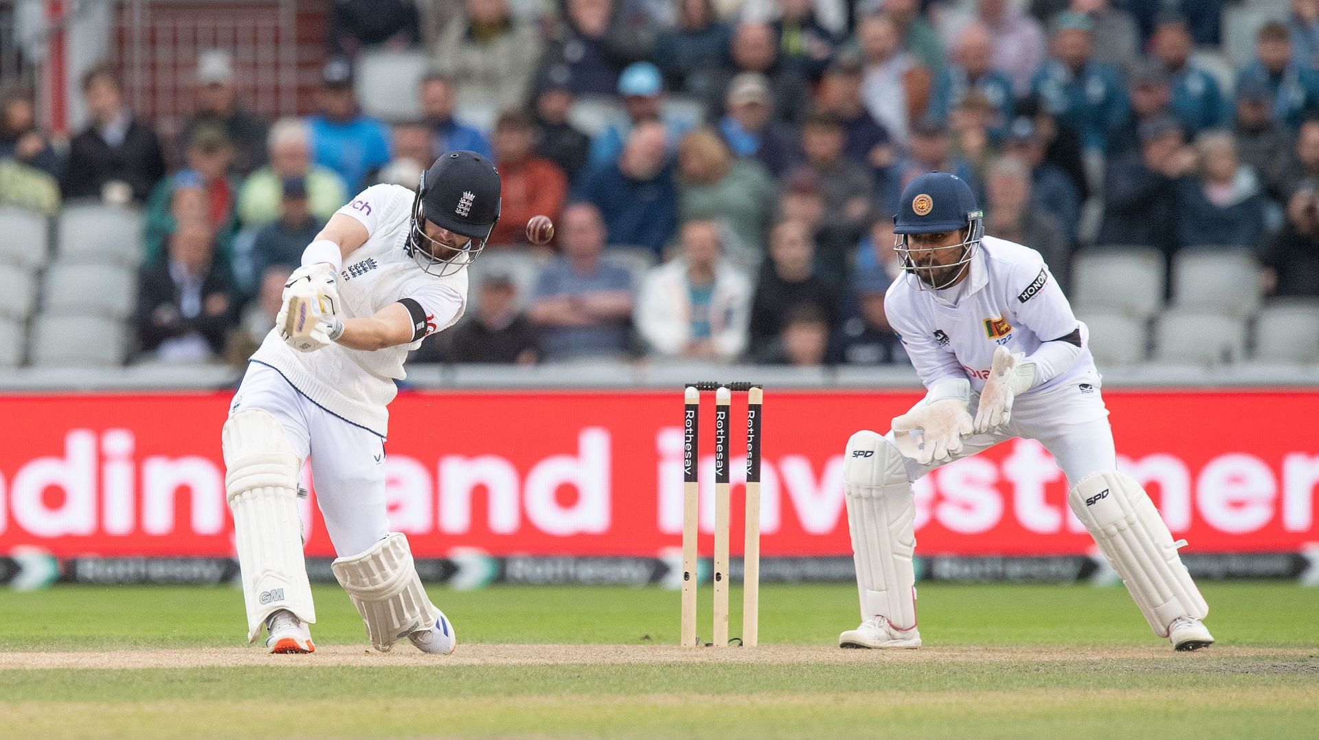 England reached 22 for no loss at Stumps on Day 1.