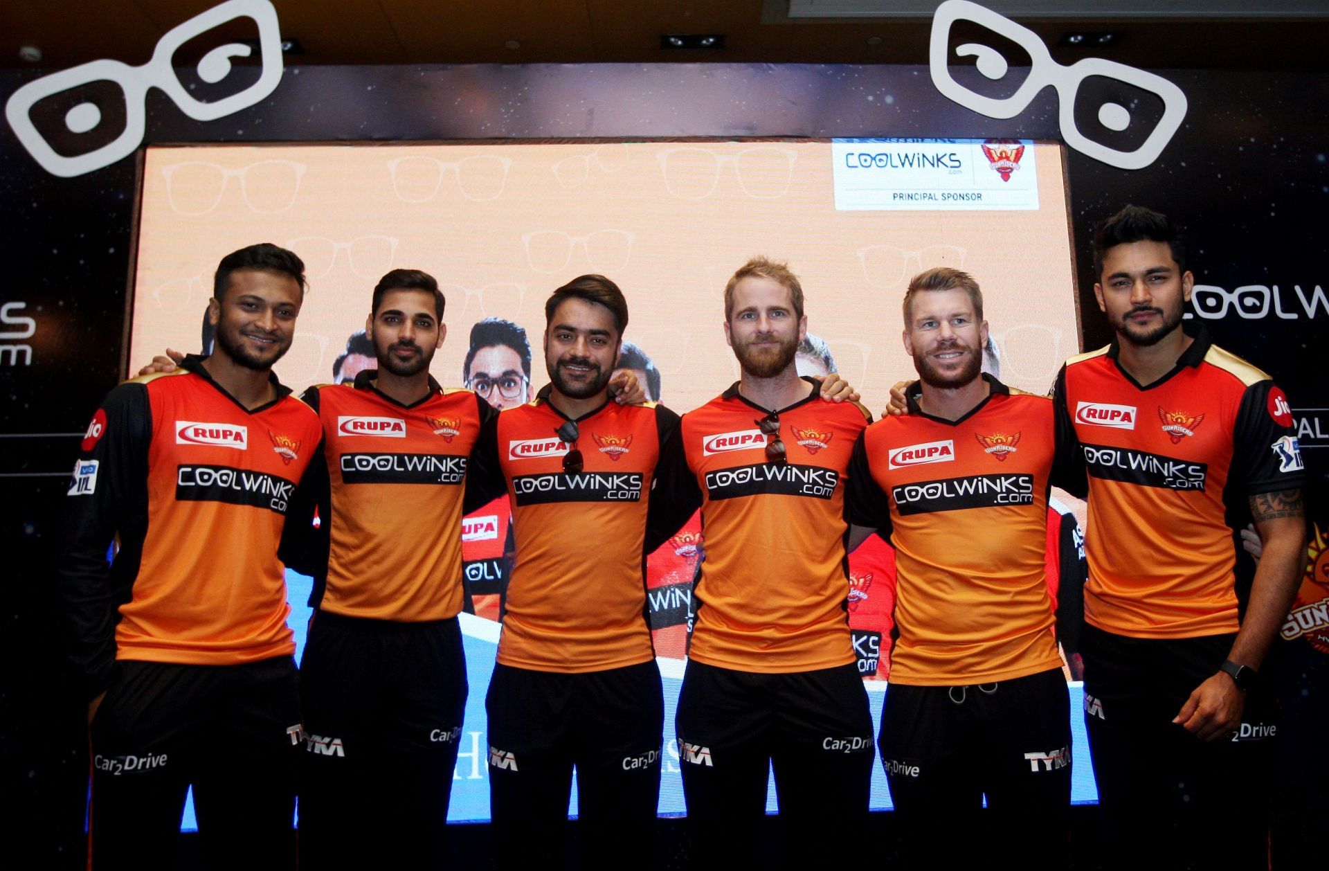 IPL Sunrisers Hyderabad Team Players at a Press Meet - Source: Getty