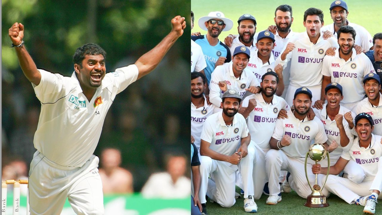 ravichandran ashwin to equals muttiah muraitharan most potm record in test ind vs ban