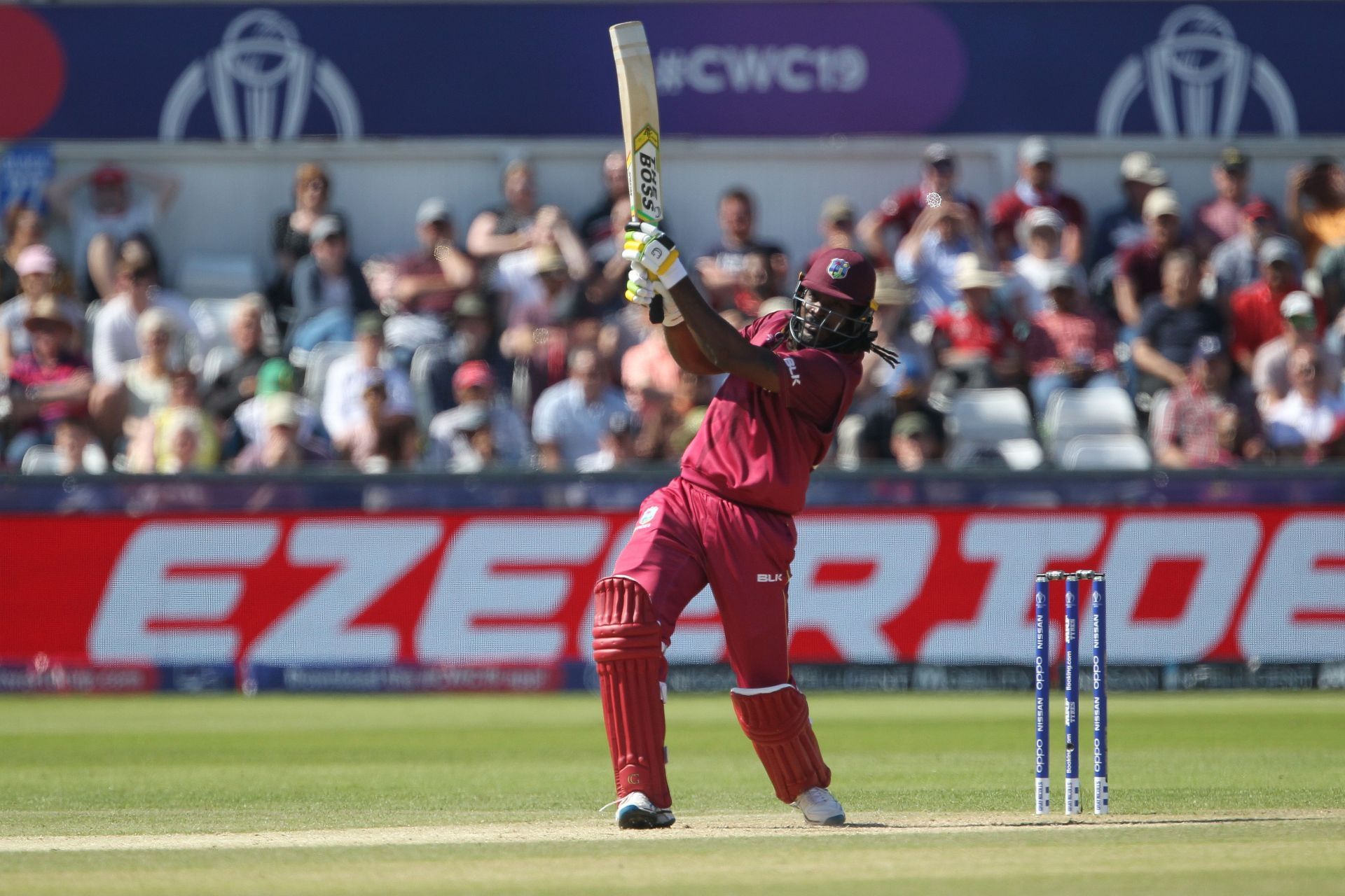 At his peak, Chris Gayle was a six-hitting monster. (Image Credits: Getty Images)