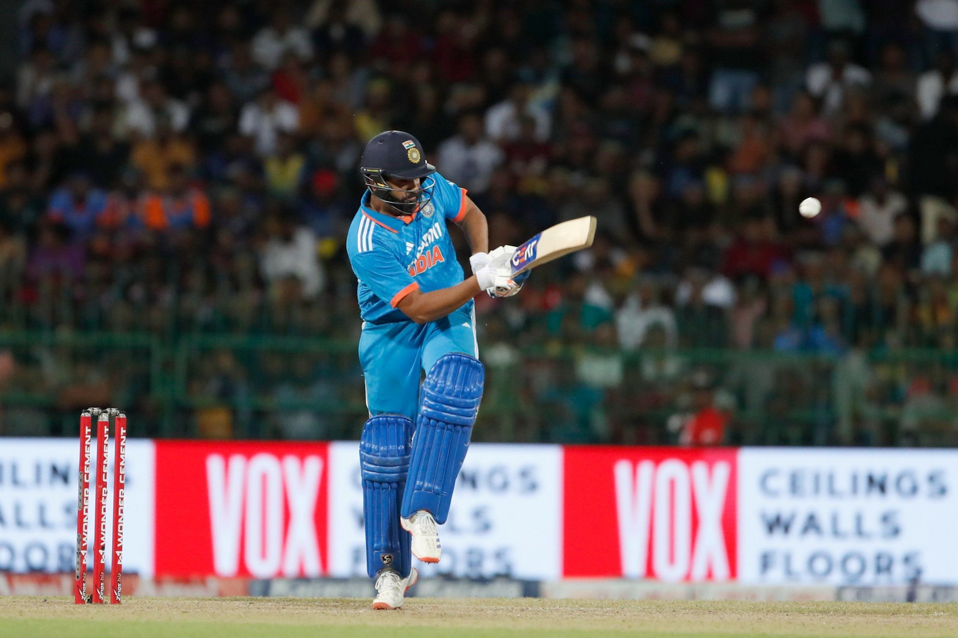 Rohit Sharma. (Image Credits: BCCI Twitter)