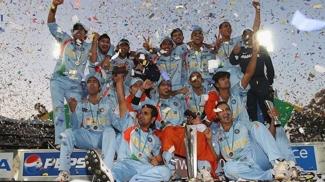 Indian Cricket Team 2007 WC Trophy