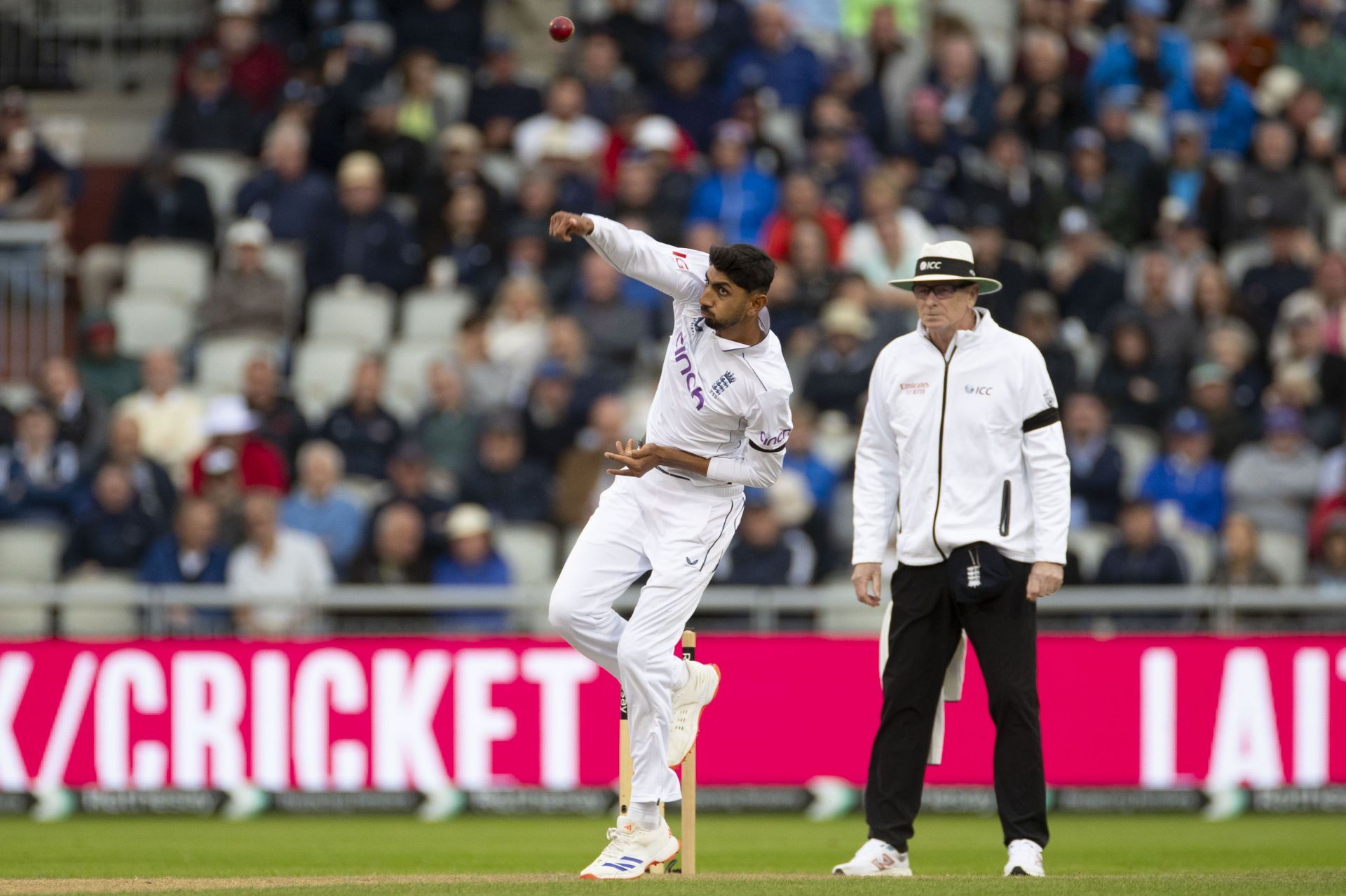 Shoaib Bashir picked up three wickets in Sri Lanka&#039;s first innings.