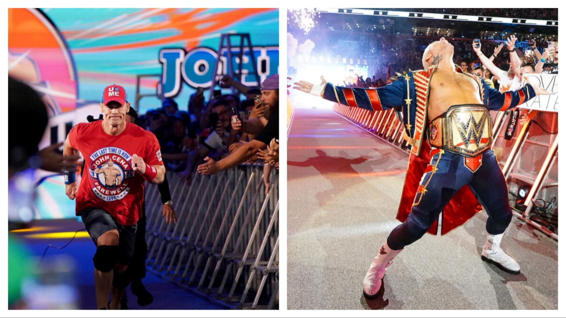 WWE Superstars Cody Rhodes and John Cena (Photo credit: WWE.com)
