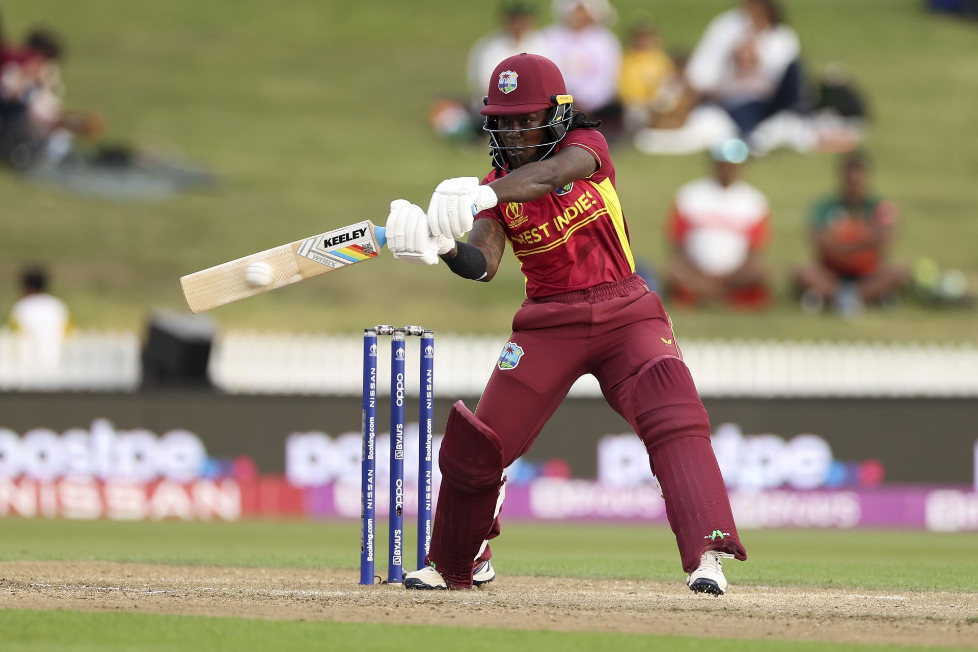 Deandra Dottin scored the first hundred in Women&#039;s T20Is (File image via Getty)