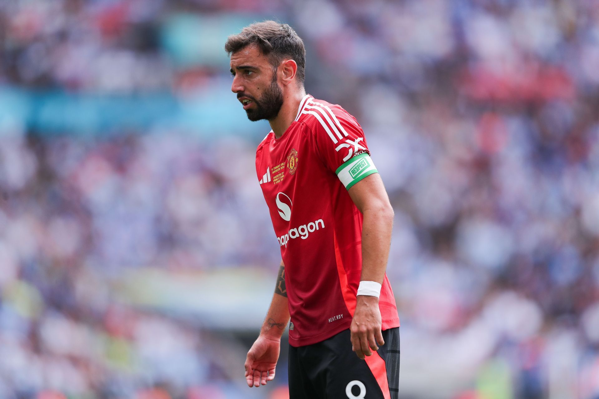 Manchester United captain Bruno Fernandes