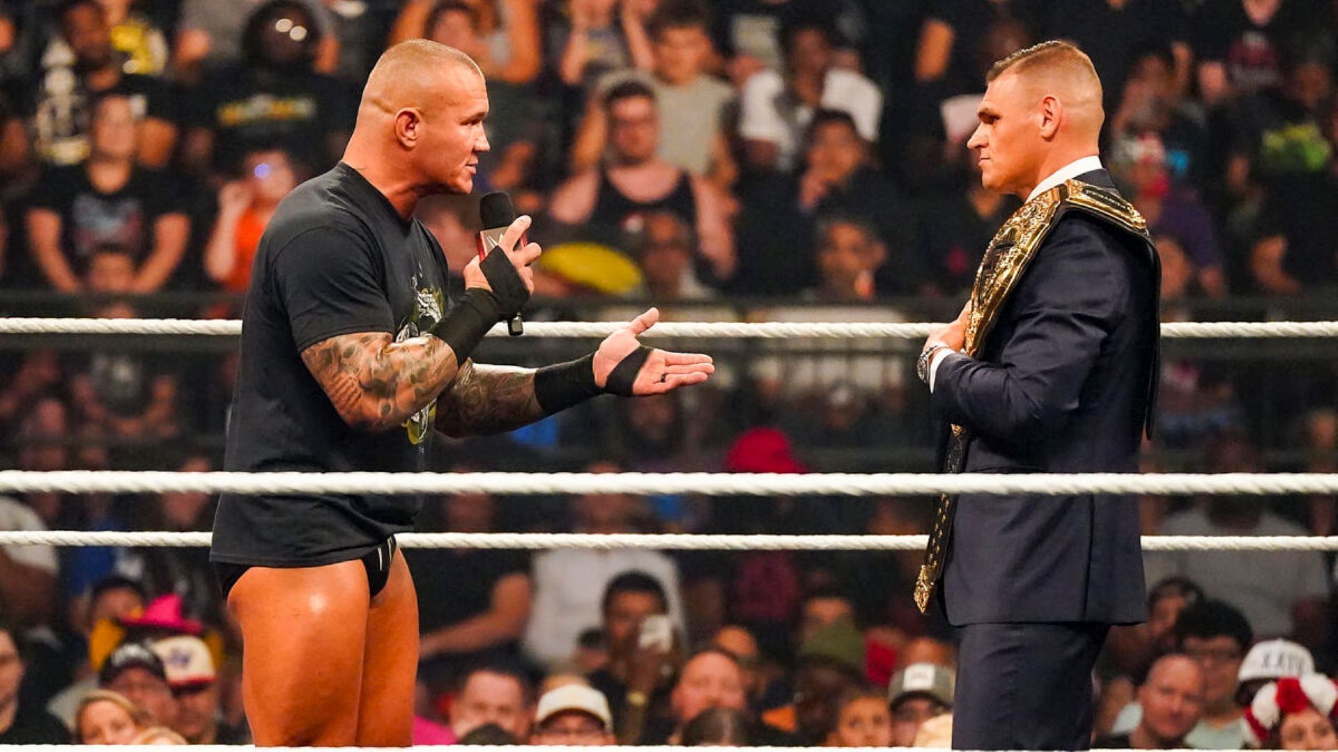 Randy Orton will be Gunther&#039;s first challenger as World Heavyweight Champion. {Image Credit: WWE.com}