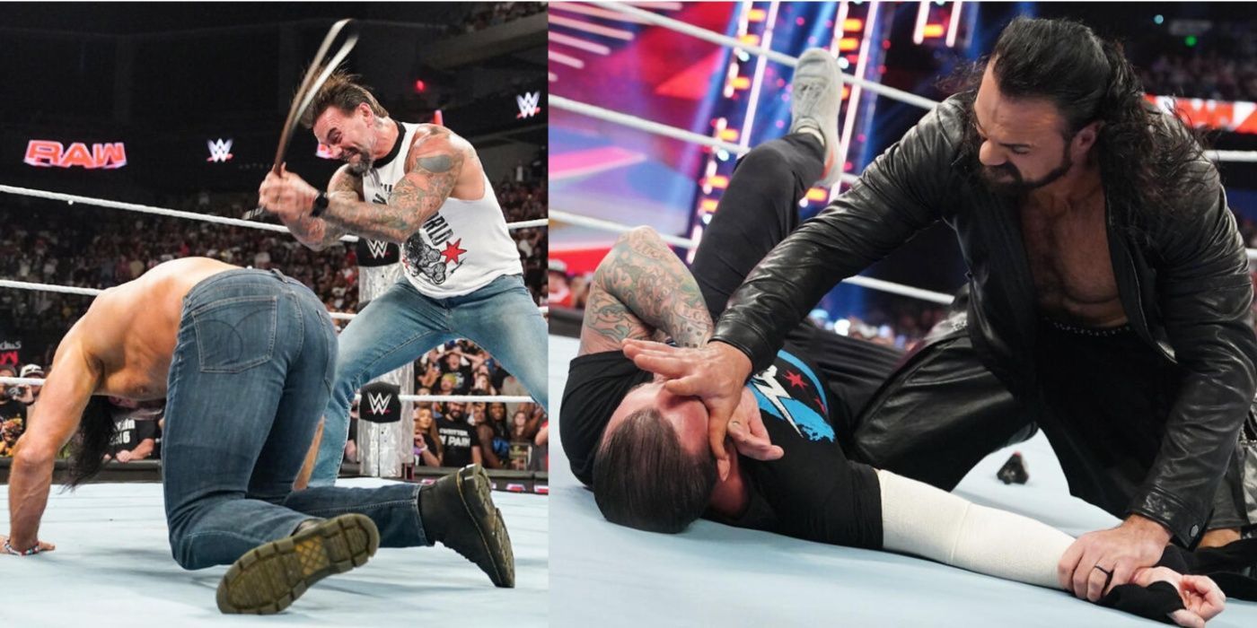 Drew McIntyre could give CM Punk his third consecutive loss since his WWE return (images source: WWE.com).