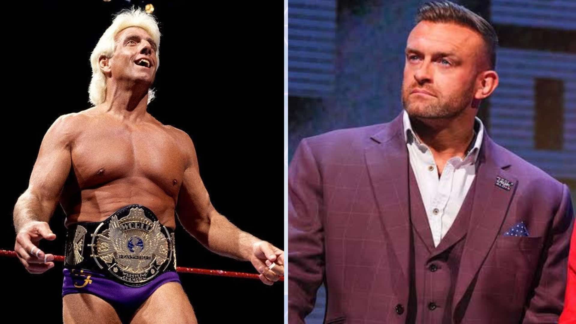 Ric Flair (left) and Nick Aldis (right) [Image Credits: WWE.com]