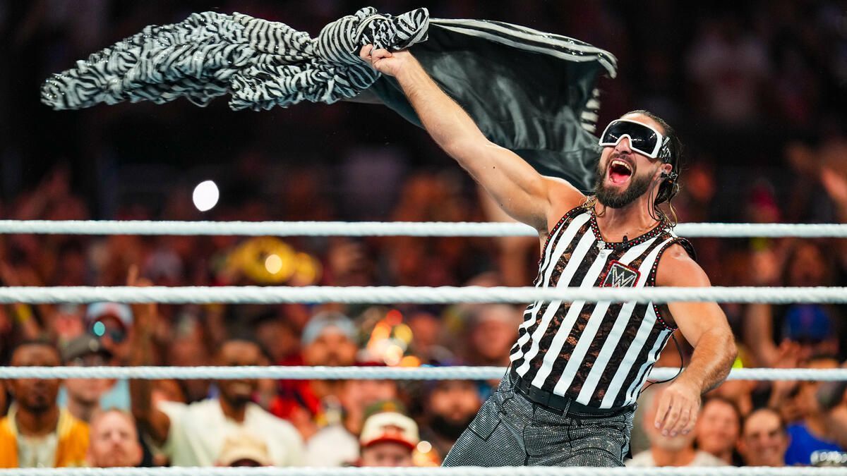 Seth Rollins was the special guest referee at SummerSlam [Image credits: WWE]