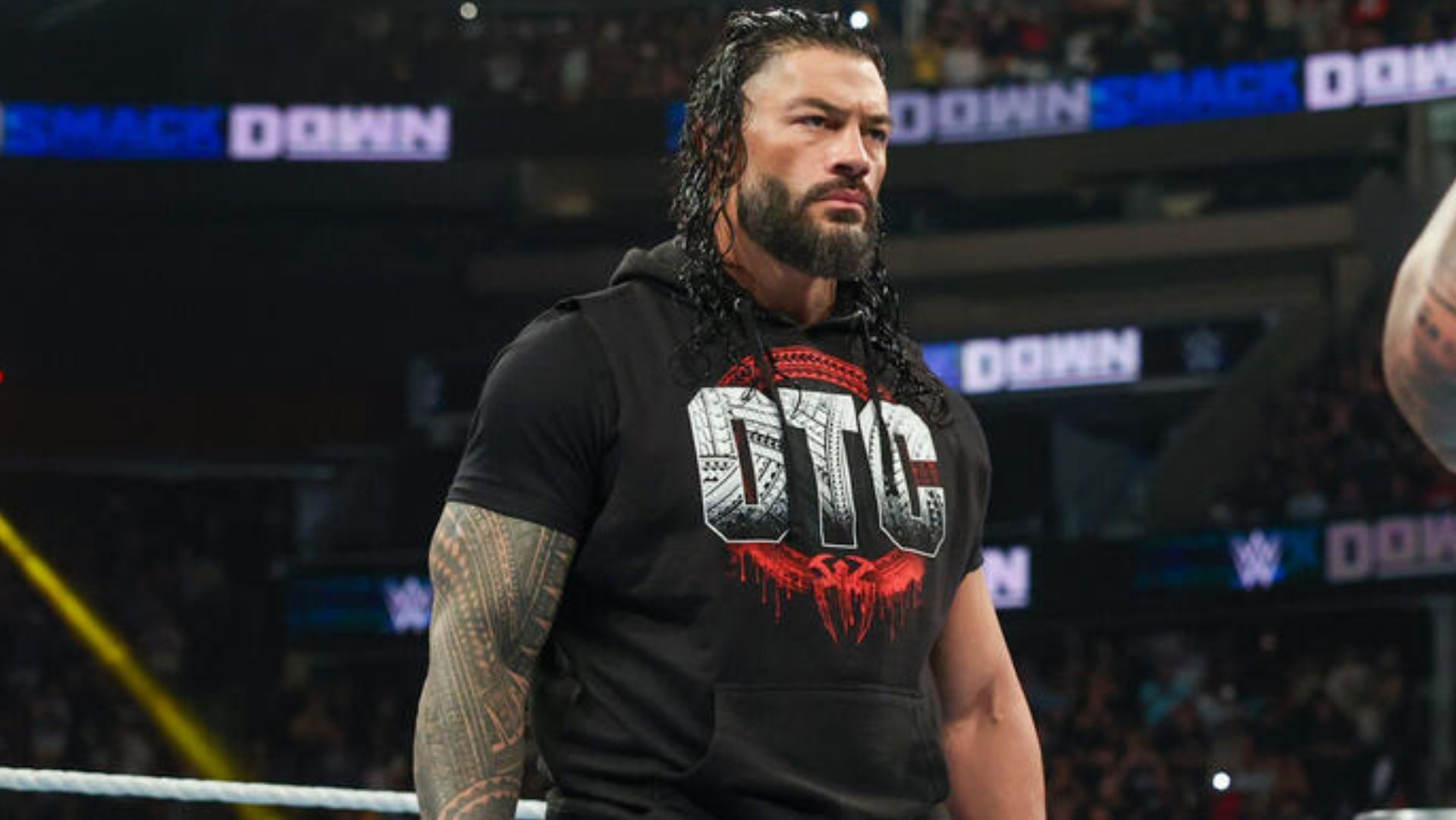 Roman Reigns has been moved to the babyface section. [Image Source: WWE.com]